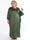 Winnie - Lång elegant plus size tunikaklänning med strass