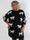 Xylia - Plus size strikkjole med fine sløjfemotiver