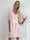Alana - T-shirtkjole i bomuld med fejrmotiver foran
