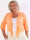 Cassiopea - Let plus size cardigan i viskose med hulmønster