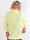 Cindy - Enfärgad mysig stickad plus size tröja med polokrage