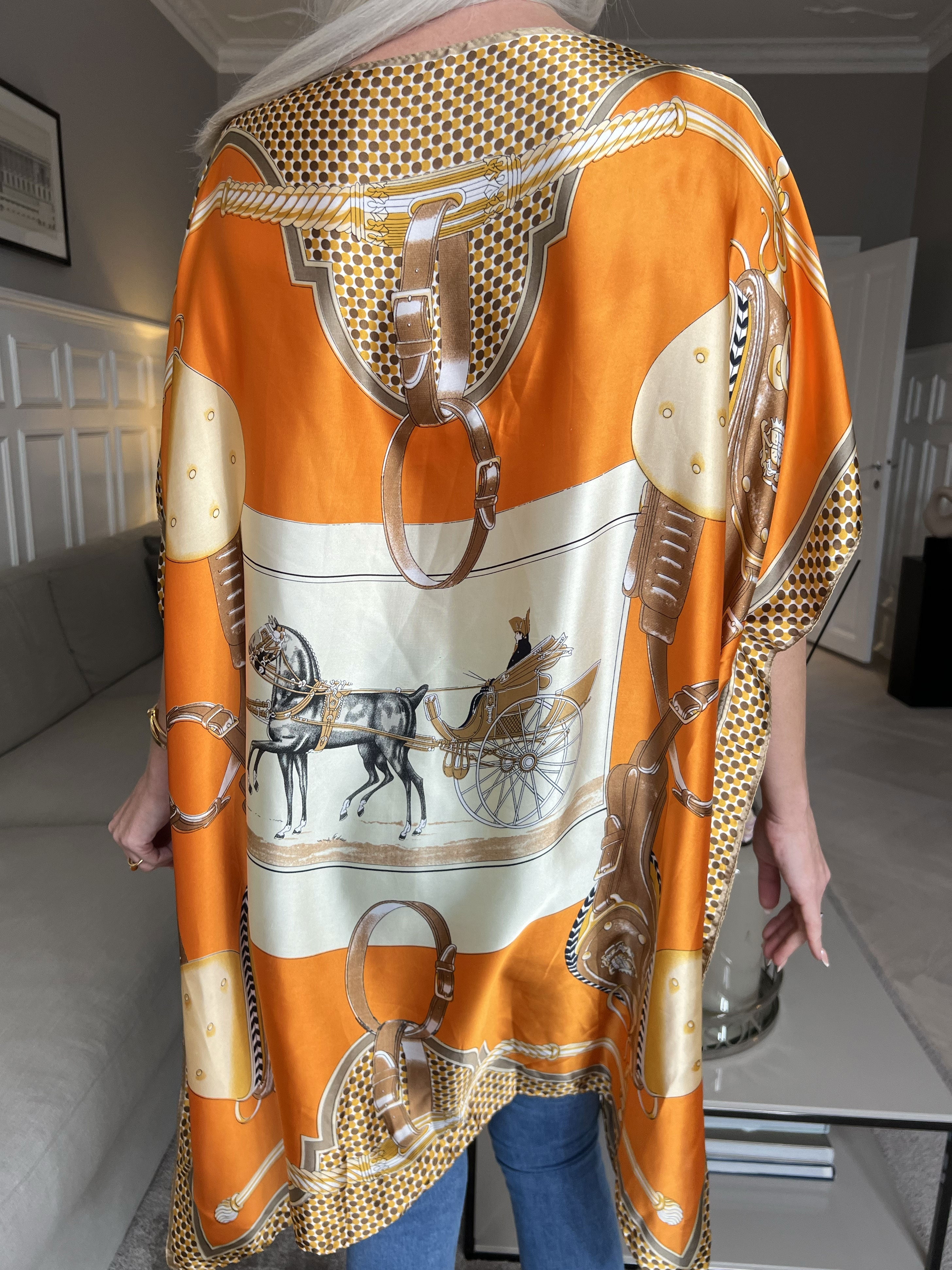 Emily - Lätt och luftig tunika i viskos och siden