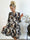 Flower Dress - Söt blommig klänning med lager-på-lager-look