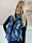 Jana Feather - Halsduk i viskos med fjädermotiv