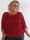Kari - Virkad plus size tunika med topp i bomull