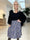 Pams Boho Skirt - Kjol i skrynkelfritt tyg med fickor