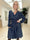 Pams Gold Dot Skirt - Kjol i skrynkelfritt tyg med fickor