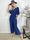 Pams Plain Jumpsuit - Elastisk enfärgad byxdräkt