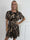 Sansa Butterfly Short - Elastisk kjole med sommerfugleprint