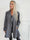 Sharpay Short 2.0 – Kort lätt plus size trenchcoat med knytskärp