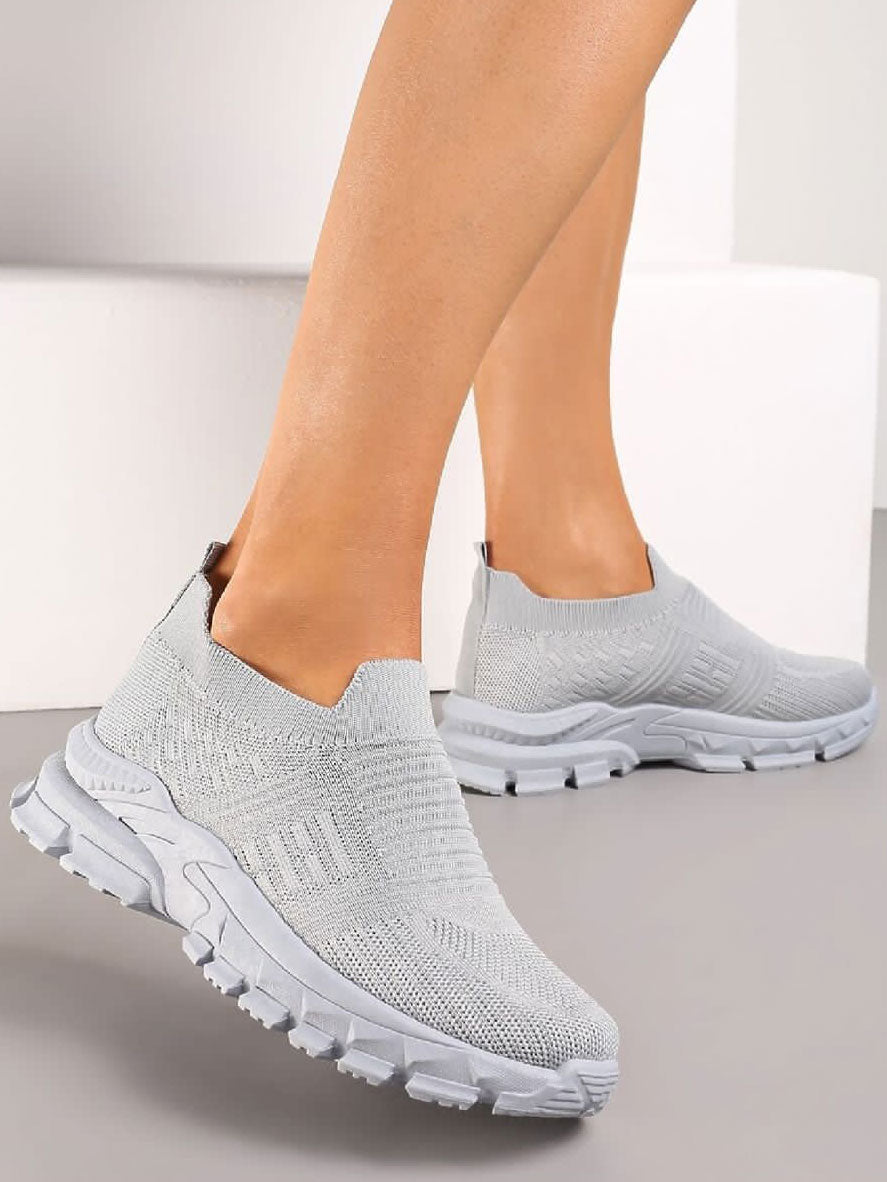 Zara - Sneakers med bred sula