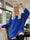 Andria - Mjuk oversize stickad klänning - Black