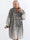 Anemone - Plus size skjortklänning i leopard - Rose