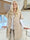 Bianca - Mjuk varm väst med knappar - Beige