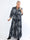 Chiara - Lång vacker plus size klänning i leopardmönster