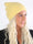 Evelina - Beige mjuk hatt