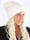 Evelina - Beige mjuk hatt