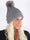 Filipa - Beigefärgad hatt med tofs
