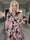Happy Dress - Flerfärgad skjortklänning i sidenlook