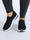 Petrina - Svarta strumpskor med imiterad strumpa