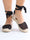 Esma - Espadrillos med spets och band