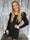 Tatiana - Elegant glitterklänning med puffärmar