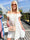 Izabella - Armégrön klänning med volangkant och lager på lager-look