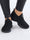 Maggie - Enkla sneakers i ribbad look