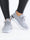 Arjana - Sock sneakers med vit sula