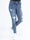 Magna - Denim skinny jeans med rippade detaljer