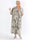 Lucia - Mönstrad klänning med lager på lager-look
