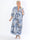 Lucia - Mönstrad klänning med lager på lager-look