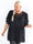 Malle - Fin plus size tunika med spets - Black