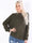 Marcia - Stickad blus med detaljerade ärmar