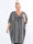 Mayte - Plus size mica klänning med dragkedja