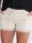 Melizze - Beige virkade shorts