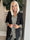 Mindy - Enfärgad blazer med 3/4 ärmar - Orange