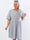 Mynte - Söt bomullsklänning i plus size med 3D-tryck - Pink