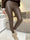 Nora - Enkla leggings med läderlook