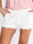 Ottalie - Råvita, virkade shorts