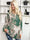 Paula - Glittrande blus med leopardmönster