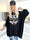 Rock - Cool hoodie klänning med text