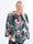 Romana - Mjuk plus size blus med mönster