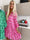 Tonja - Beige mönstrad tunika med lager på lager-look