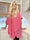Wanda long sleeve - Tunica klänning i chiffong