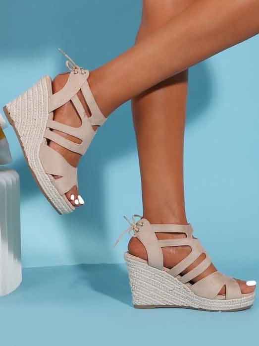 Isabelle - Söta sandaler med kilklack