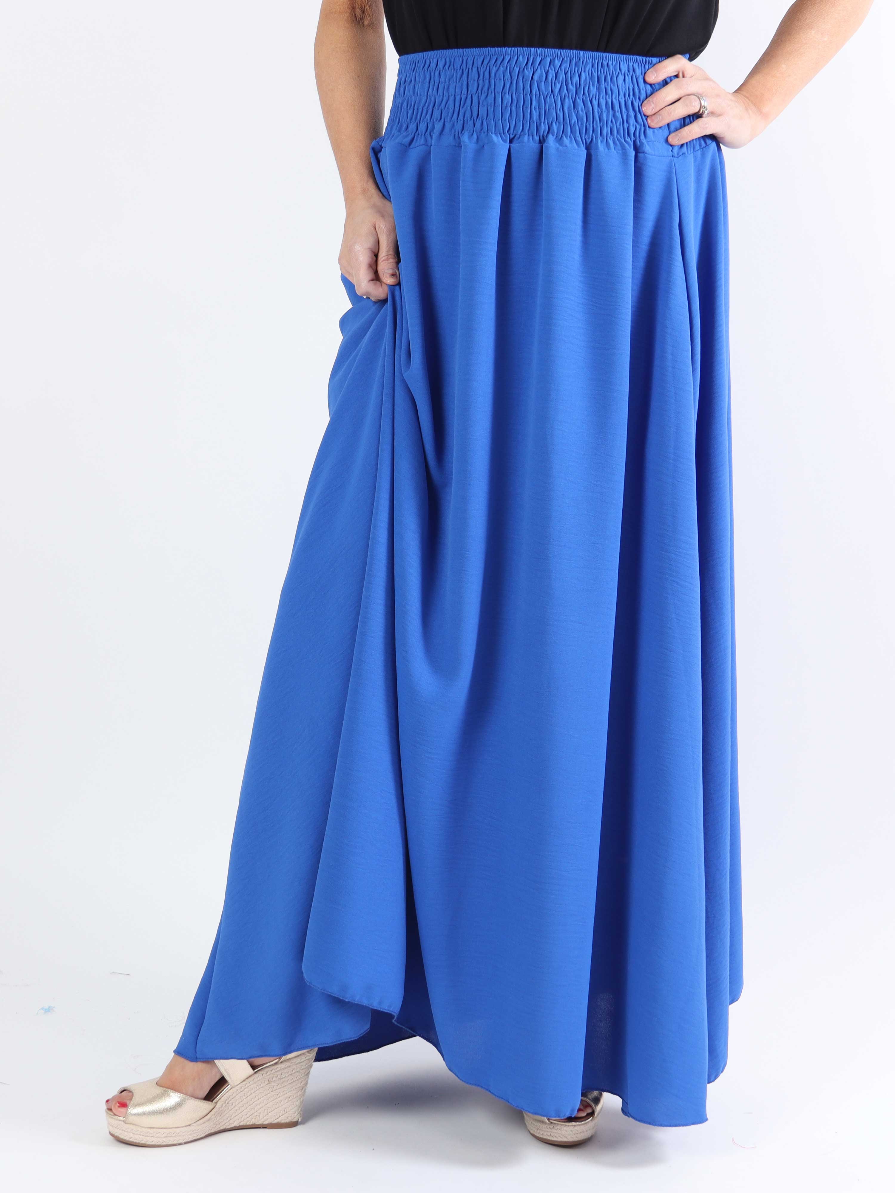 Amalia - Söt lång kjol i plusstorlek