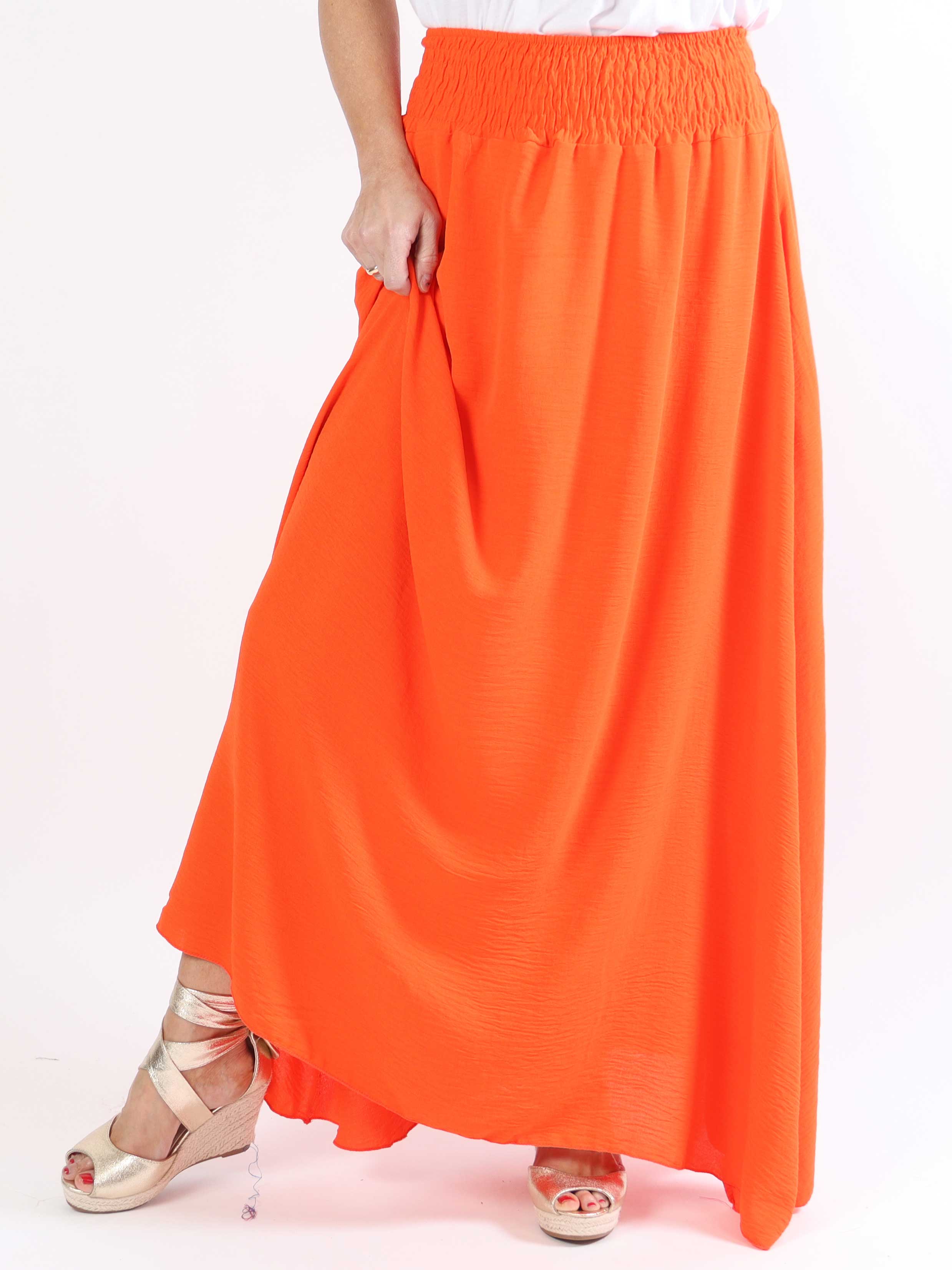 Amalia - Söt lång kjol i plusstorlek