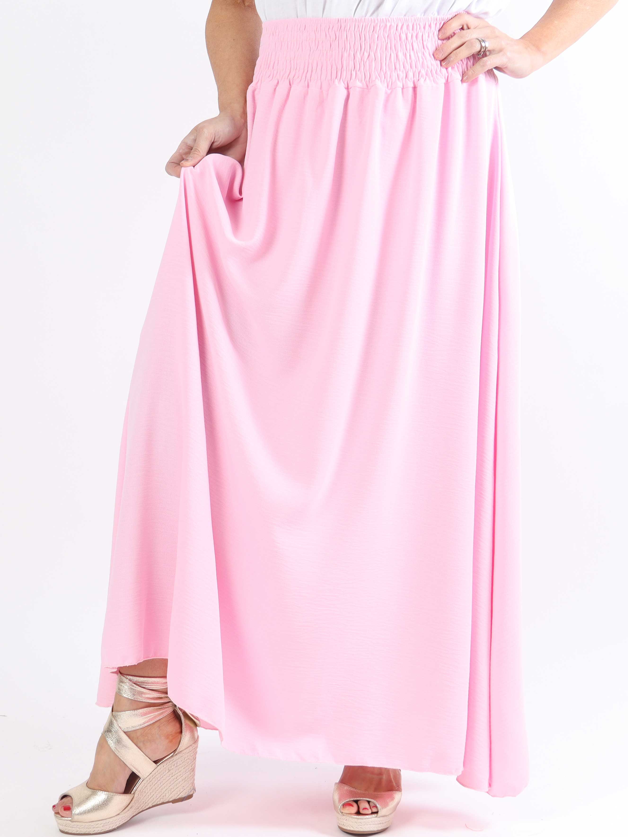 Amalia - Söt lång kjol i plusstorlek