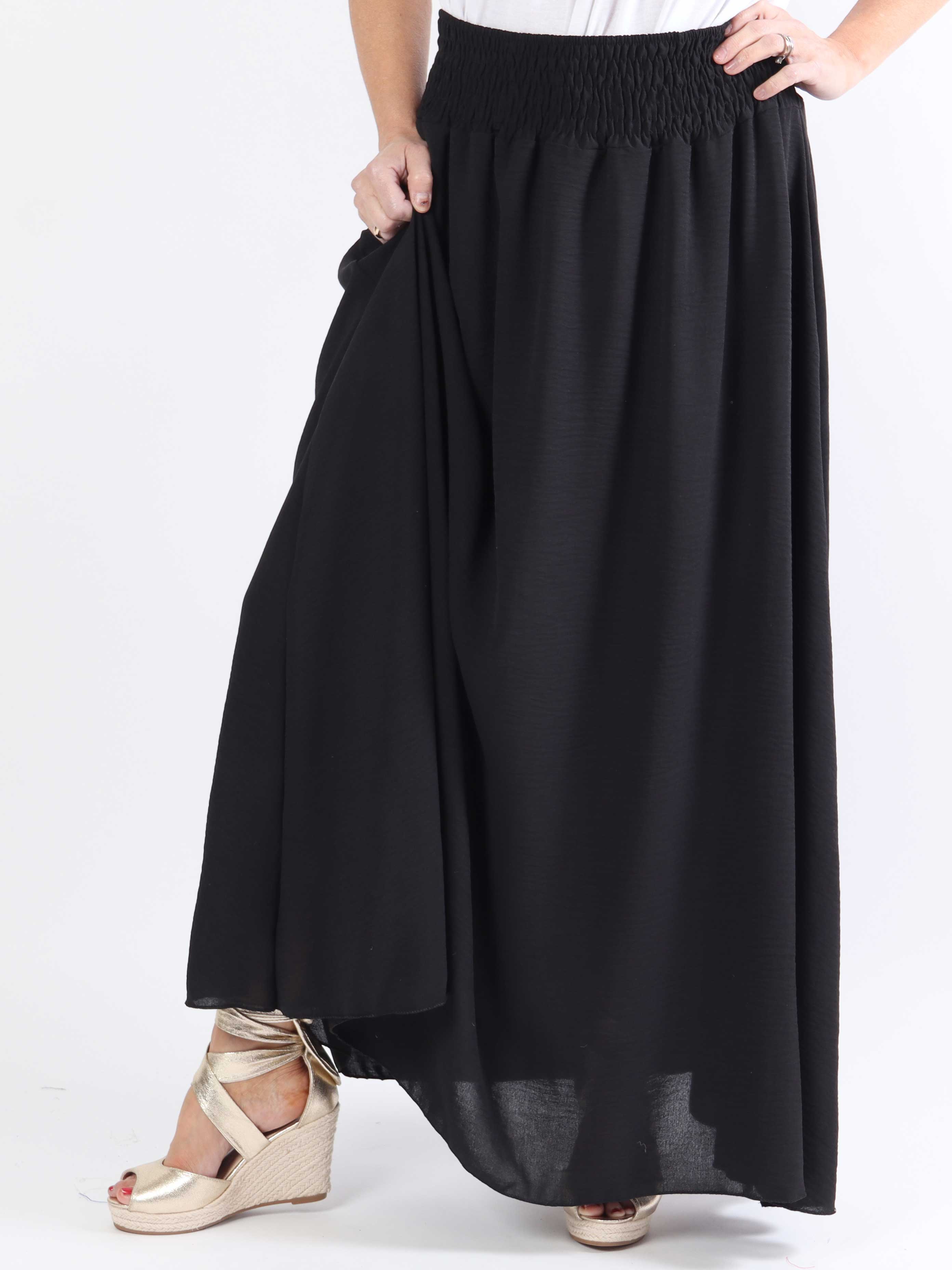 Amalia - Söt lång kjol i plusstorlek